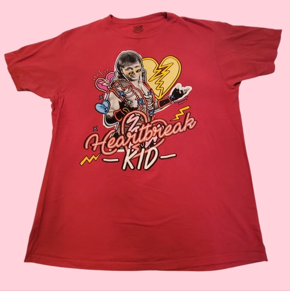 WWE Officially Licensed Shawn Michaels HBK Heartbreak Kid T-Shirt (L) - Picture 2 of 7